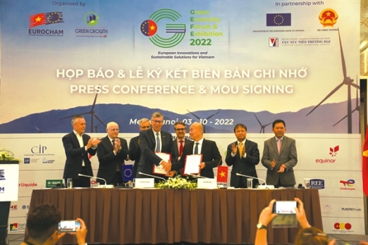 Chau au xanh hoa von FDI vao VN 2
