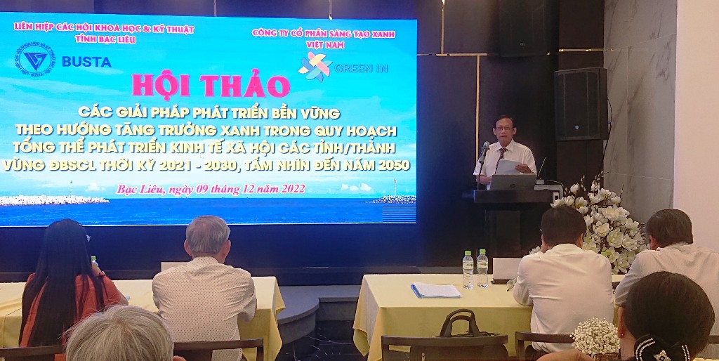 Lam Thanh Dac - phat bieu be mac Hoi thao 2022