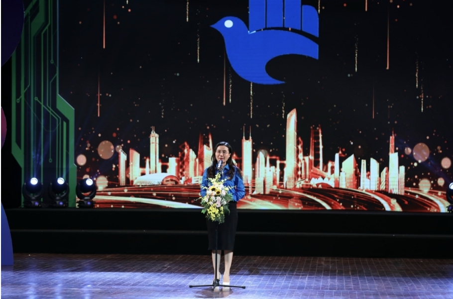 Bà Nguyễn Phạm Duy Trang - Bí thư Trung ương Đoàn, Chủ tịch Hội Đồng đội Trung ương phát động Cuộc thi lần thứ 19 năm 2023